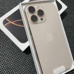 New Unlocked IPhone 16 Pro Max 256GB