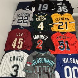 Vintage MLB Jersey Collection