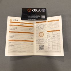 GRA Certified Moissanite Earrings
