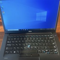 Dell Latitude 7480 Laptop intel core i7 6th gen, 8gb ram and 256gb ssd with windows 10 pro