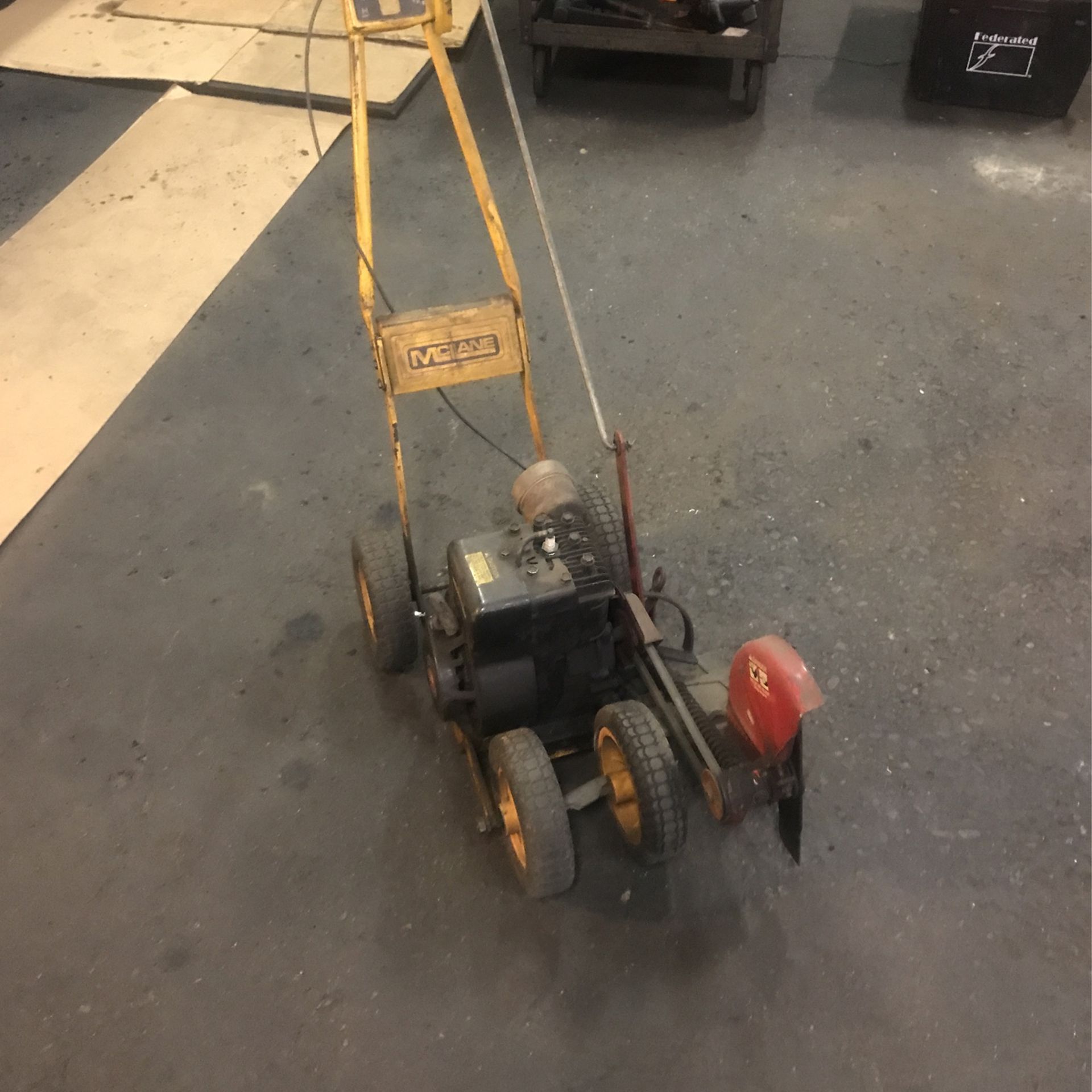 Mclane Gas Edger! Needs Motor! Everything Else There! As Is