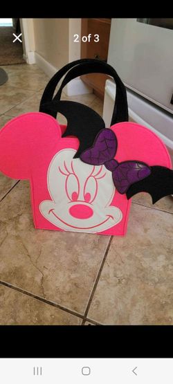 Minnie Mouse Trick Or Treat Bag From Disney Store New