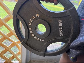 2 25lbs and 2 35lbswilling to take offers)