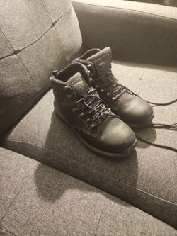 Black. Boots. Size 10,5