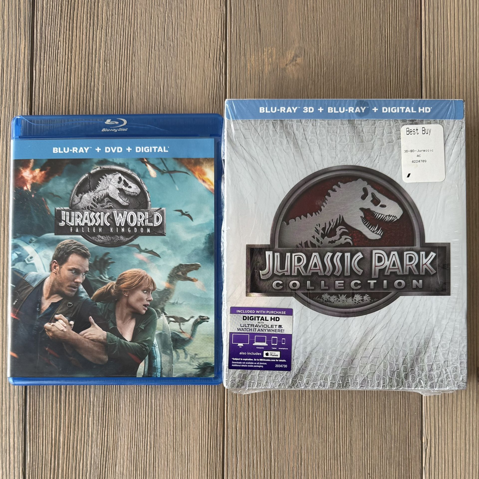 Jurassic Park/Jurassic World Blu-ray Collection