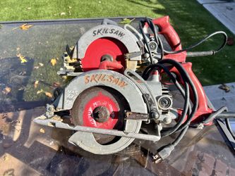 2 Skill Saws 777 Magnecium Working Good 
