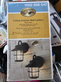 Outside lanterns