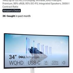 Dell 34" Monitor