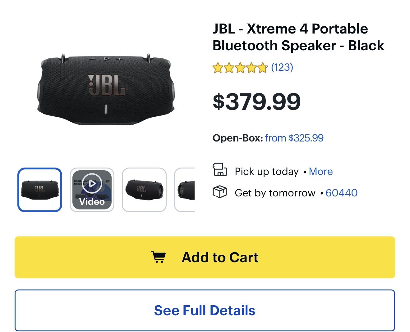 Jbl Extreme 4