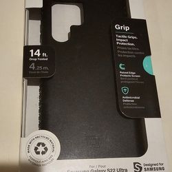 Incipio Grip for Samsung Galaxy S22 Ultra - Black

( Brand New )