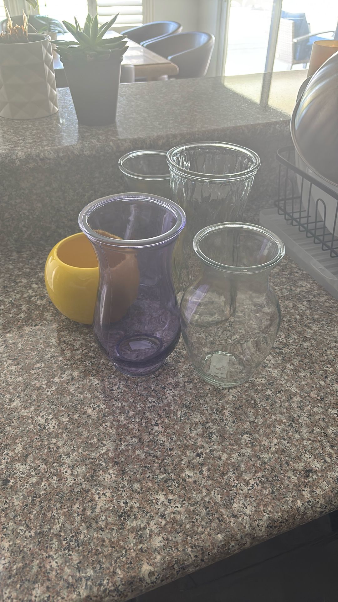 5 Flower Vases