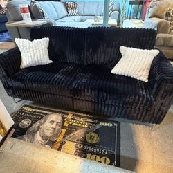 Corduroy Sofa & Loveseat Set – ONLY $578! Includes 4 Plush Accent Pillows at NO EXTRA COST!