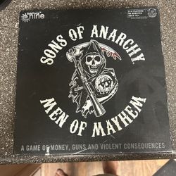 Sons of Anarchy Men of Mayhem board game