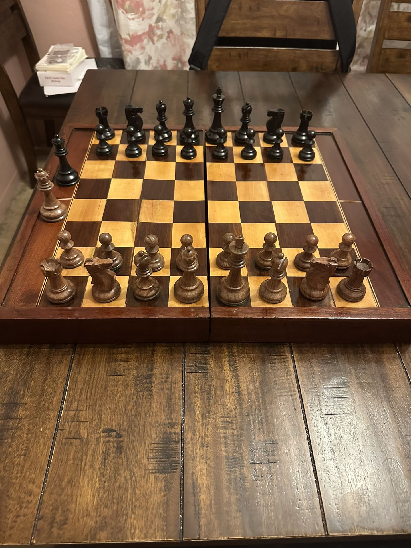 1972 Chess Match Of The Century Repro