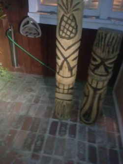 4' tikis 80 dollars each
