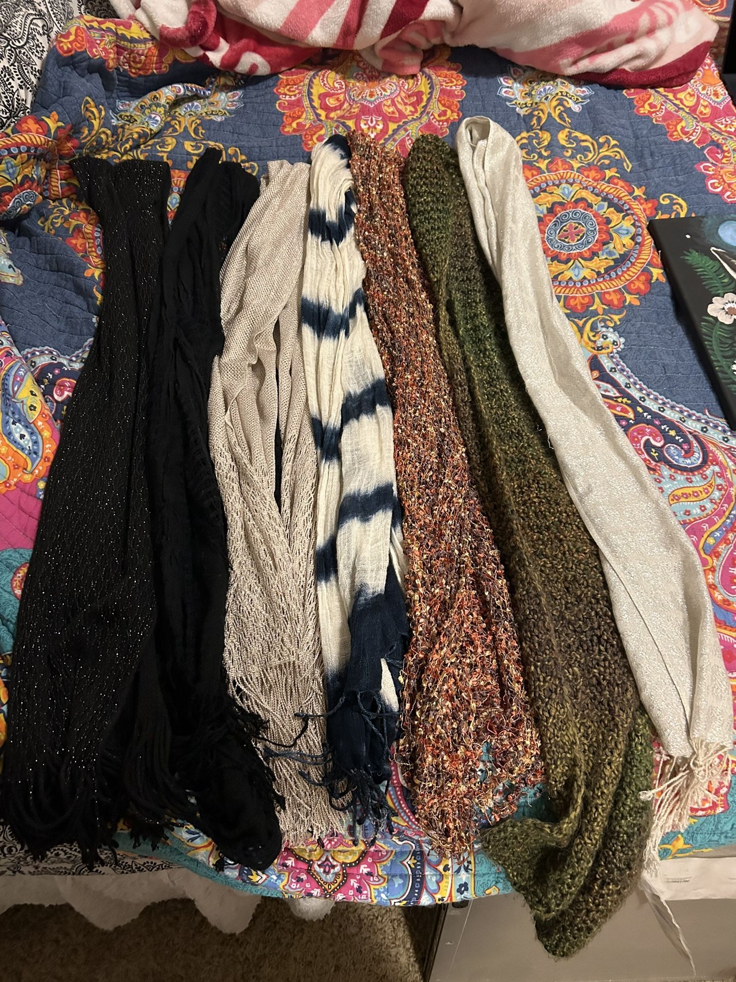 8 Scarves