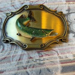 Muskie Belt Buckle