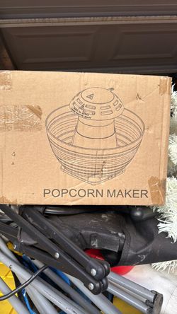 Brand new in the box popcorn maker never been opened