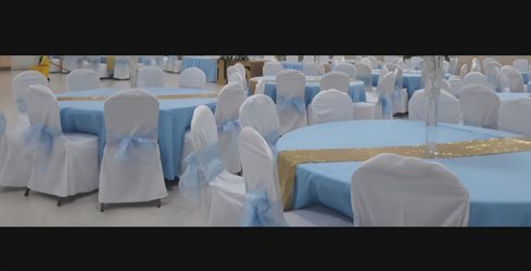 Chair covers for sale $1 each.