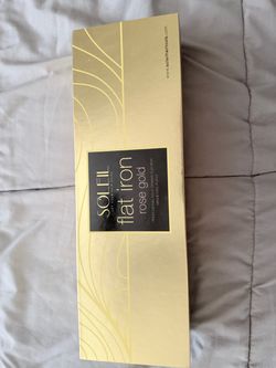Soleil Rose Gold Flat Iron