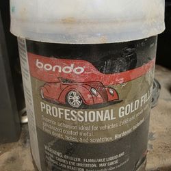Bondo Professional Gold Filler