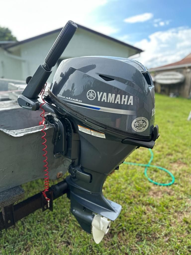 2018 Yamaha 15hp 4 stroke electric start