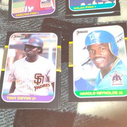 Baseball qty 20/Donruss Star cards includes Reggie Jackson cash porch pickup Redmond