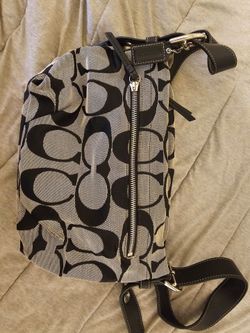 Coach Signature Canvas Crossbody Bag