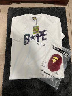 White Bapesta Tee