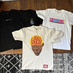 Supreme Anti Social Social Club T-Shirts sz. Medium