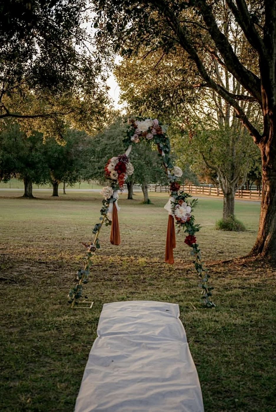 Fall Wedding Arch