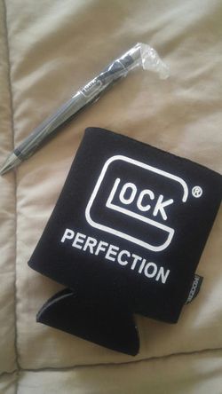 Glock Koozie and Pen
