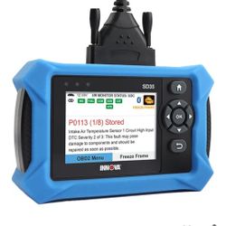 Innova SD35 OBD2 Scanner – ABS, SRS, TPMS & Check Engine Code Reader, Live Data, All System Diagnostics, Compatible with Most Vehicles