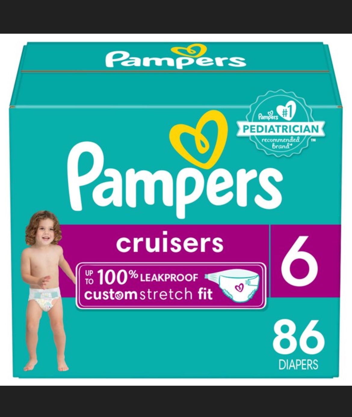 Pampers Cruisers Size 6