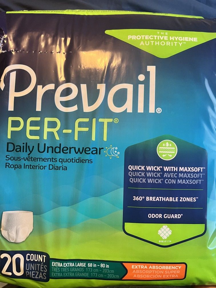 Unisex Disposable Briefs. 2xxl Size.