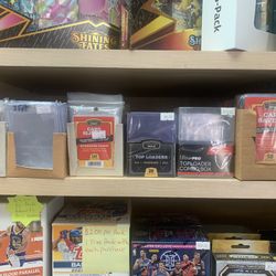 Sports Cards And Trading Card Supplies. Top Loaded, Sleeves, And One Touch