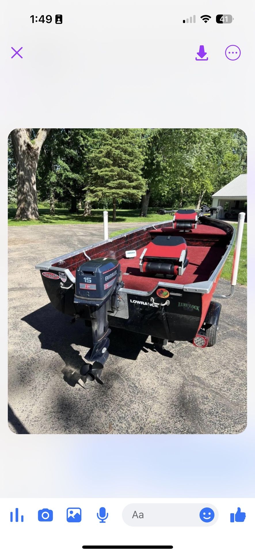 1972 Aluminum Mirro Craft