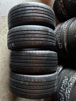 Set of four 235 40 18  Goodyear Eagle sport tires