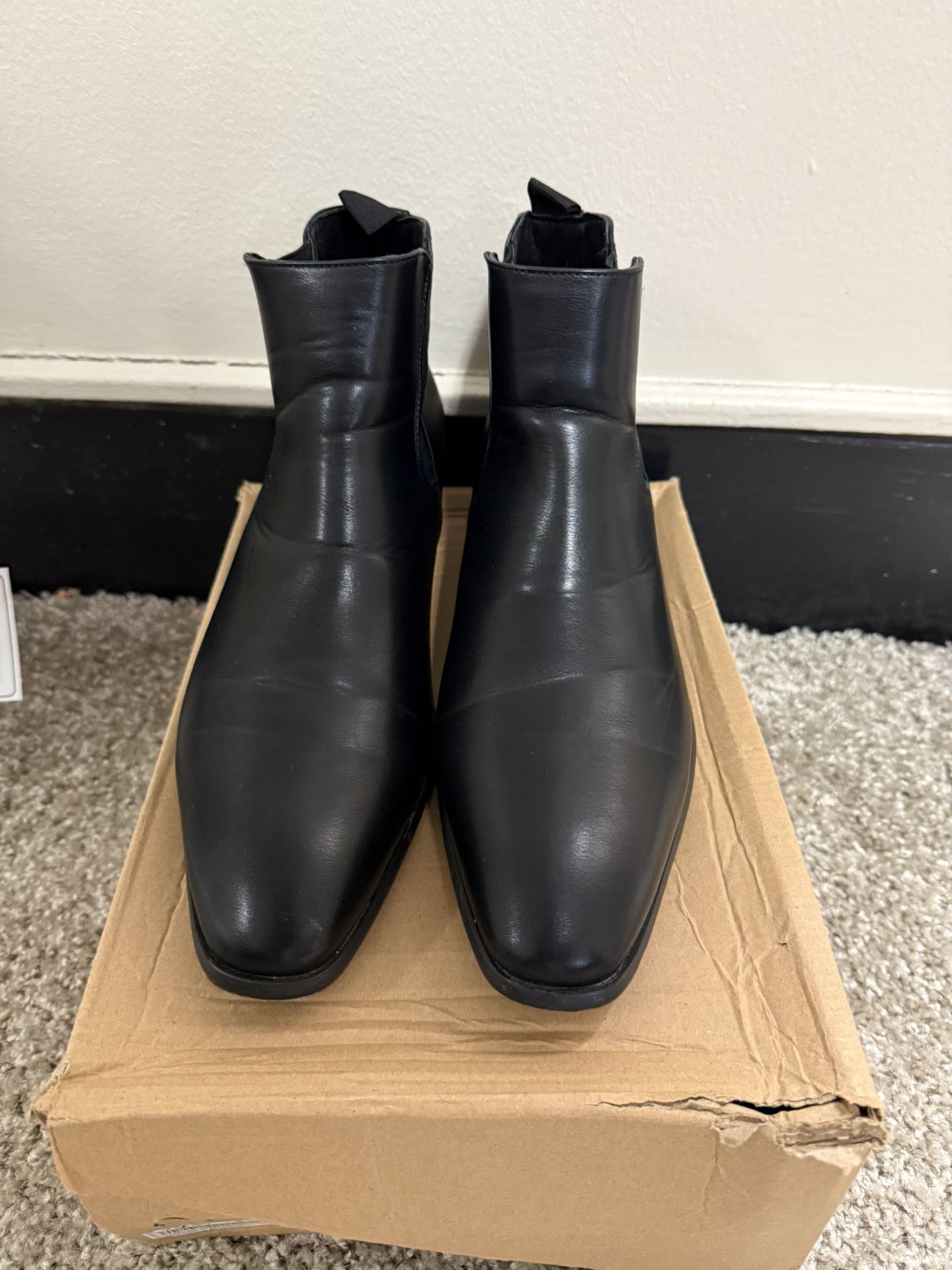 Black Chelsea Boots
