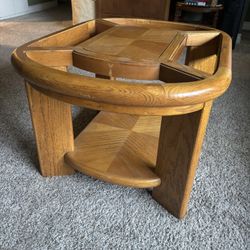 Solid Oak Coffee Table