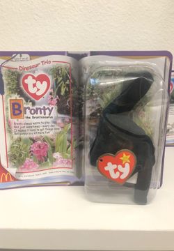 Ty Beanie Babies Dinosaur trio