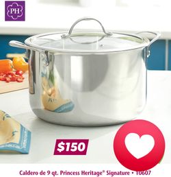 Princess house 9qt Caldero