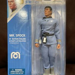NEW! Rare 2021 Topps X MEGO Spock Star Trek 8” Action Figure