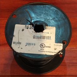 Ground Wire 17 AWG 2B56 Black E - 130122