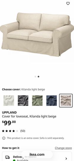 Loveseat cover Upland from IKEA