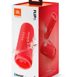 Brand New JBL Flip 6 Speaker Red