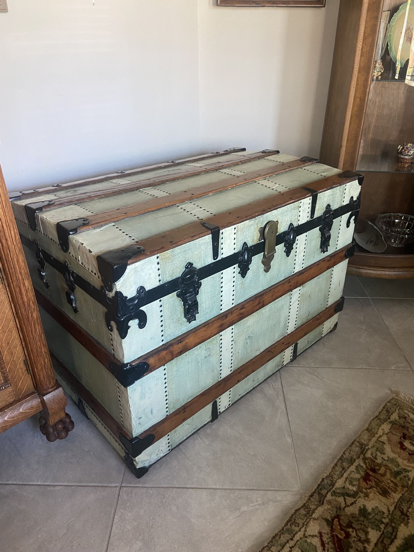 Antique Steamer Trunk