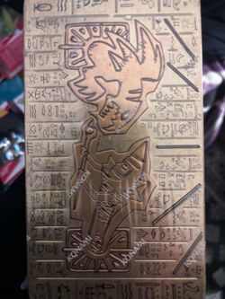 Yu-Gi-Oh Konami Gold Metal Card Tin