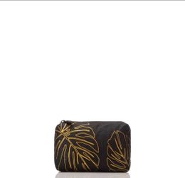 NWOT - Aloha Collection Lānai MINI POUCH - Gold on Black - Sold Out