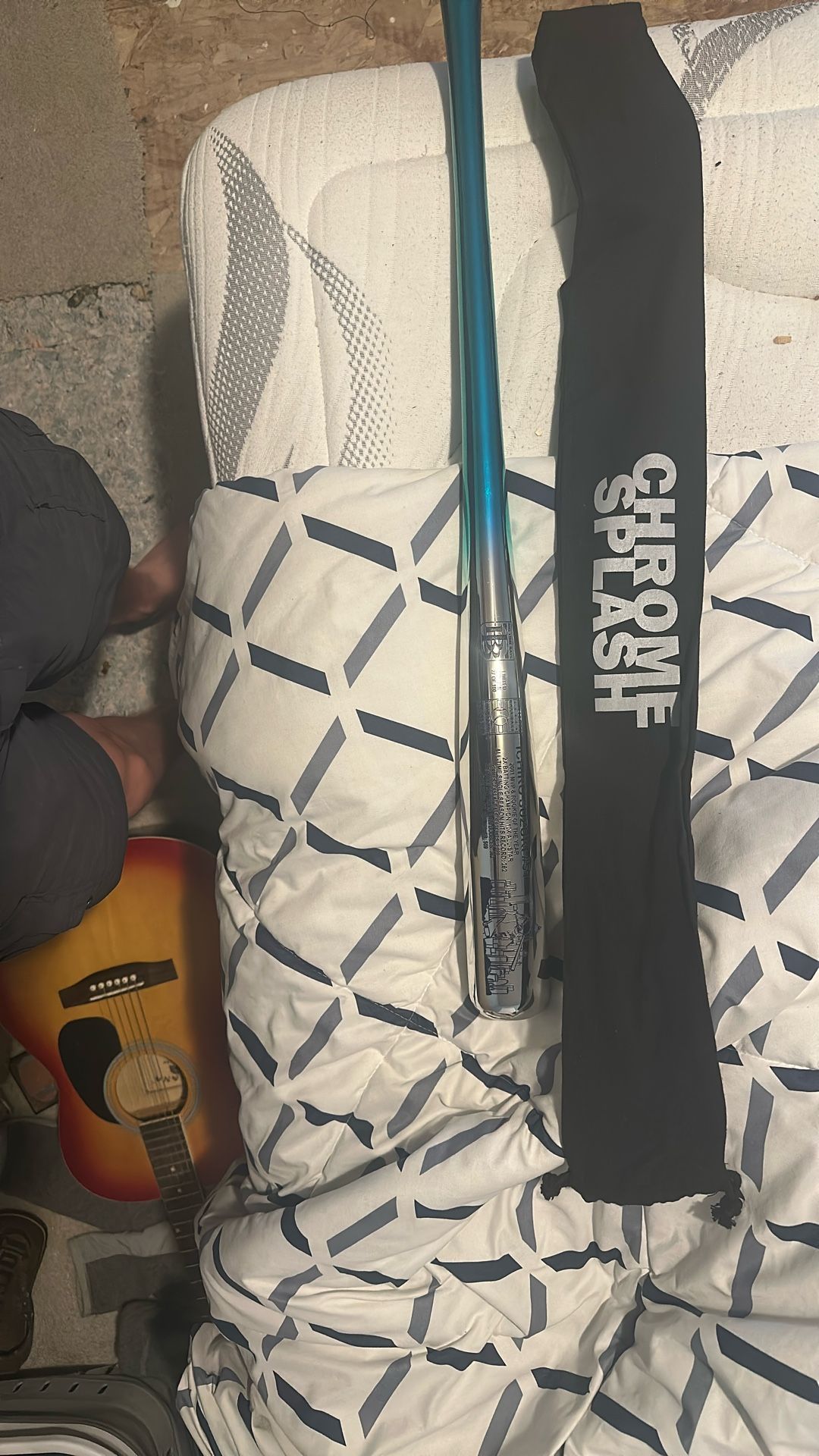 Ichiro Suzuki Hall Of Fame Chrome Splash Bat